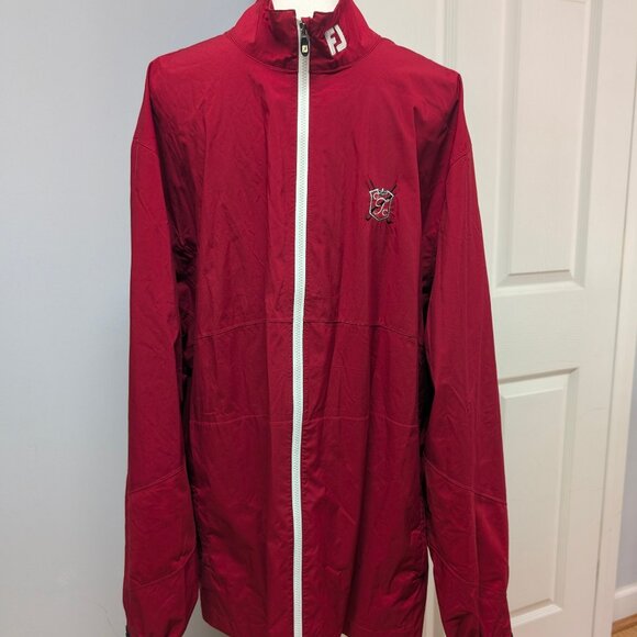 Foot Joy Other - Foot Joy Hydro LiteX Men's Red Rain Jacket Size XXL